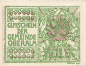 Austria, 99 Heller, FS 681IId