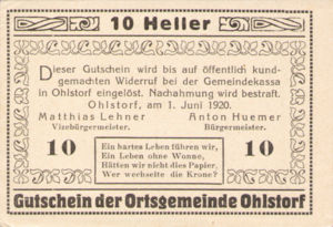 Austria, 10 Heller, FS 708b