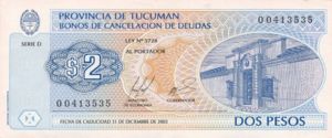Argentina, 2 Peso, S2721, 441