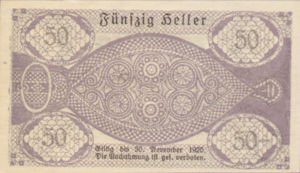 Austria, 50 Heller, FS 723a
