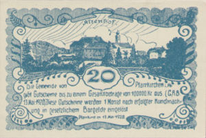 Austria, 20 Heller, FS 744Ia