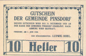 Austria, 10 Heller, FS 750