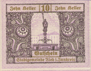 Austria, 10 Heller, FS 834IIb