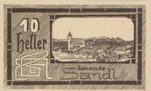 Austria, 10 Heller, FS 874Ic