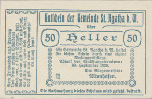 Austria, 50 Heller, FS 877Ia