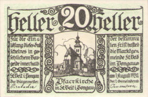 Austria, 20 Heller, FS 945a