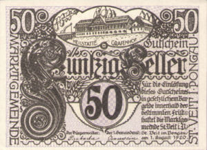 Austria, 50 Heller, FS 945a