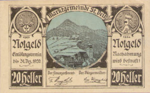 Austria, 20 Heller, FS 942a