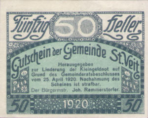 Austria, 50 Heller, FS 944a