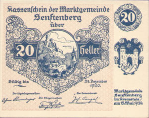 Austria, 20 Heller, FS 993g