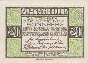 Austria, 20 Heller, FS 1004c