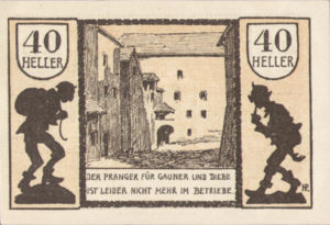 Austria, 40 Heller, FS 951IIb