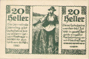 Austria, 20 Heller, FS 995e
