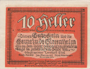 Austria, 10 Heller, FS 996b