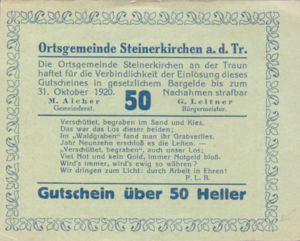 Austria, 50 Heller, FS 1029IIa