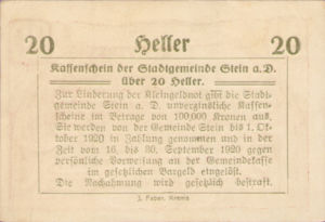 Austria, 20 Heller, FS 1015III.06