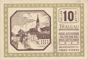 Austria, 10 Heller, FS 1065a