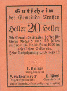 Austria, 20 Heller, FS 1076Ib