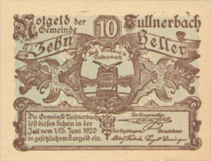 Austria, 10 Heller, FS 1084