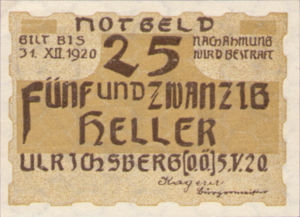 Austria, 25 Heller, FS 1091a
