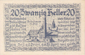 Austria, 20 Heller, FS 1271a