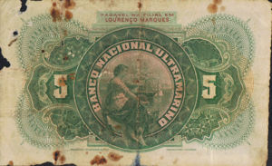 Mozambique, 5,000 Real, P31, 6