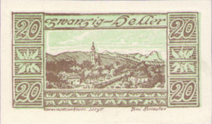 Austria, 20 Heller, FS 1134