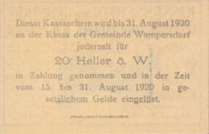 Austria, 20 Heller, FS 1138a