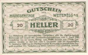 Austria, 20 Heller, FS 1163a