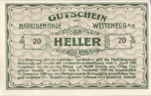 Austria, 20 Heller, FS 1163b