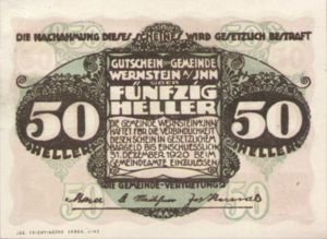 Austria, 50 Heller, FS 1174a