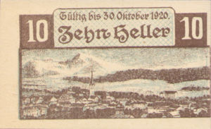 Austria, 10 Heller, FS 1245IIc