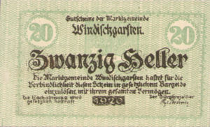 Austria, 20 Heller, FS 1245IIc