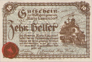Austria, 10 Heller, FS 586a