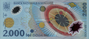 Romania, 2,000 Leu, P111a