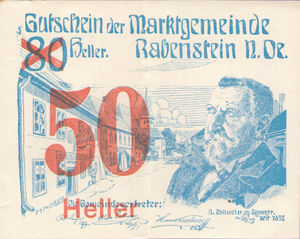Austria, 50 Heller, FS 808SSIIe