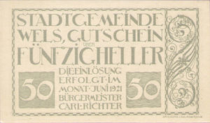 Austria, 50 Heller, FS 1167IIIc
