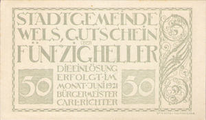 Austria, 50 Heller, FS 1167IIIe