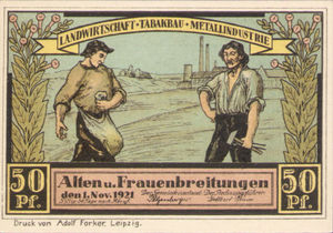 Germany, 50 Pfennig, 18.1