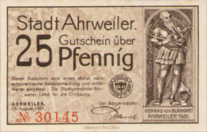 Germany, 25 Pfennig, 7.1