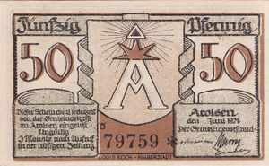 Germany, 50 Pfennig, 44.1a