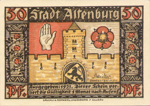 Germany, 50 Pfennig, 21.1a
