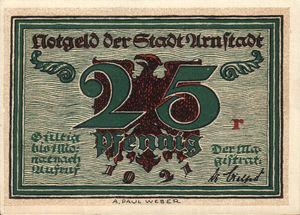 Germany, 25 Pfennig, 43.2