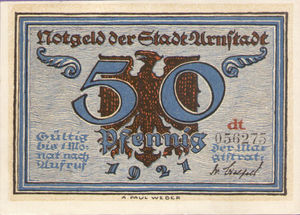 Germany, 50 Pfennig, 43.3a