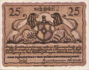 Germany, 25 Pfennig, A4.3a