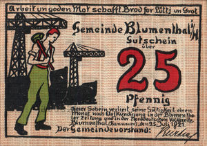 Germany, 25 Pfennig, 123.1a