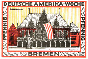 Germany, 100 Pfennig, 166.1