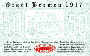 Germany, 50 Pfennig, B85.2