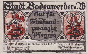 Germany, 25 Pfennig, B71.18b