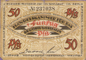 Germany, 50 Pfennig, A23.1